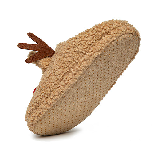 Cheistmas Reindeer Style Cotton Slippers