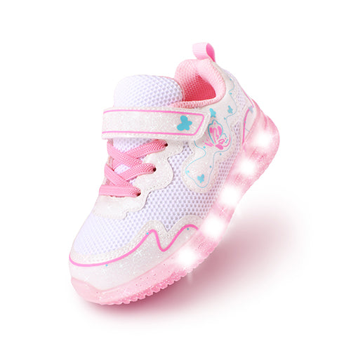 Little Kid Light Up Shoes for Girls Walking Running Tennis Casual Fashion Sport